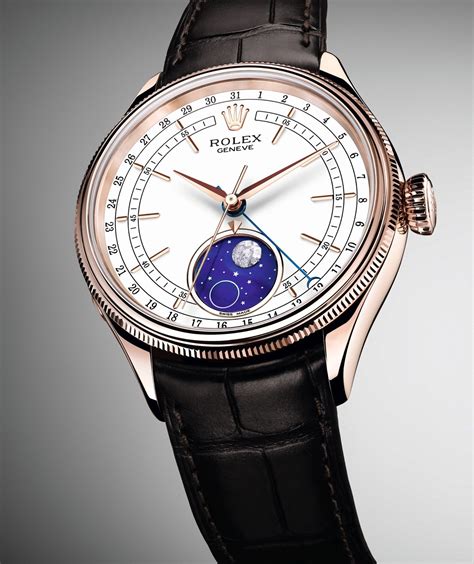 rolex moonphase day date|Rolex cellini moonphase retail price.